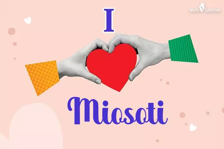 I Love Miosoti Wallpaper