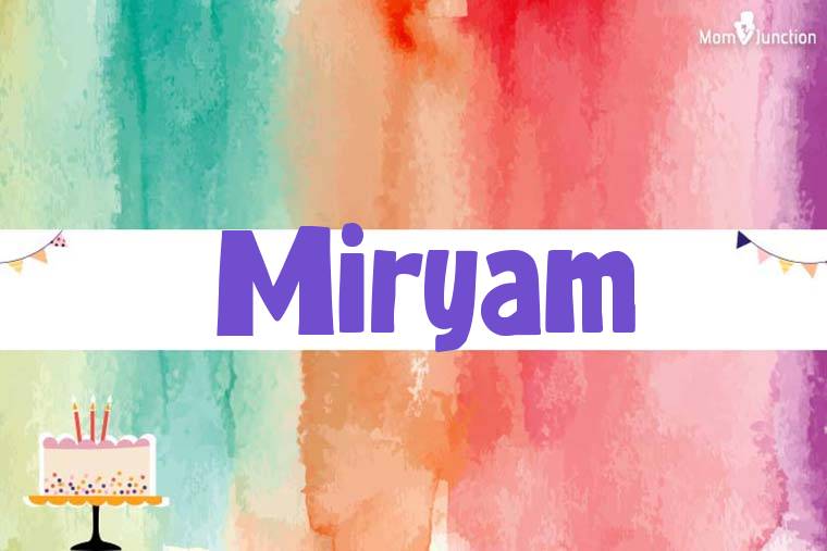 Miryam Birthday Wallpaper