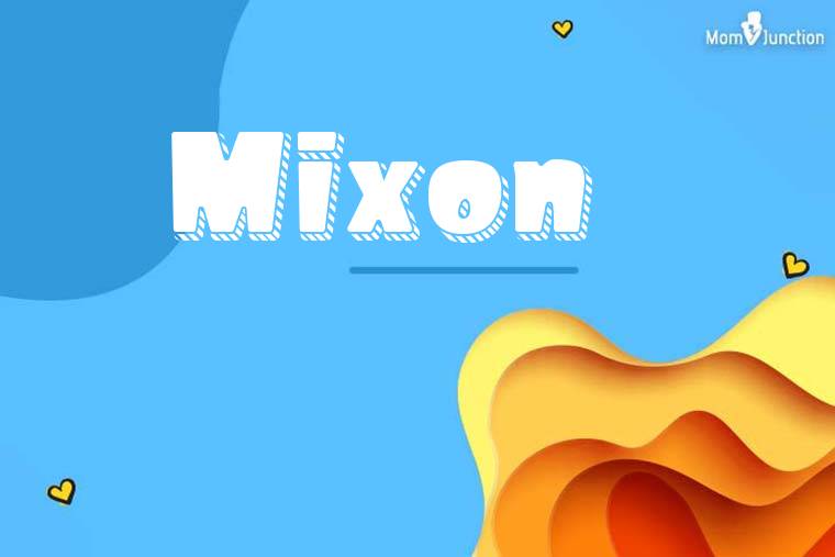 Mixon 3D Wallpaper