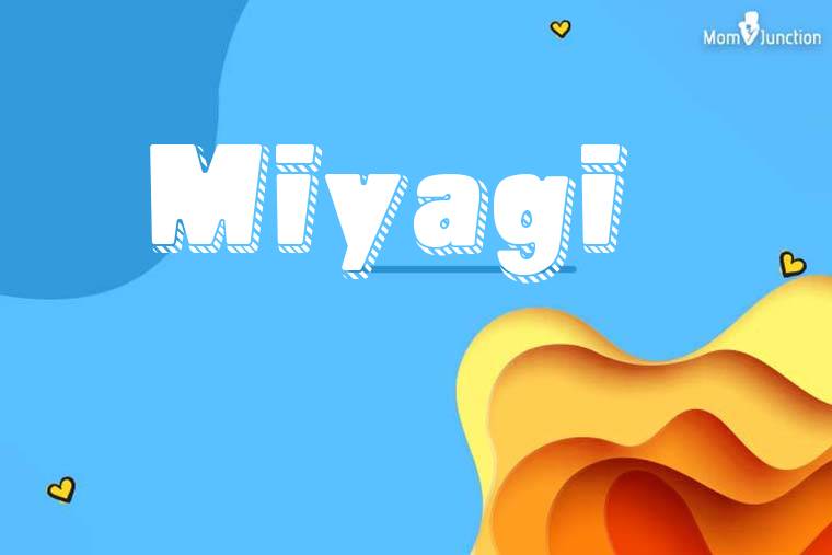 Miyagi 3D Wallpaper
