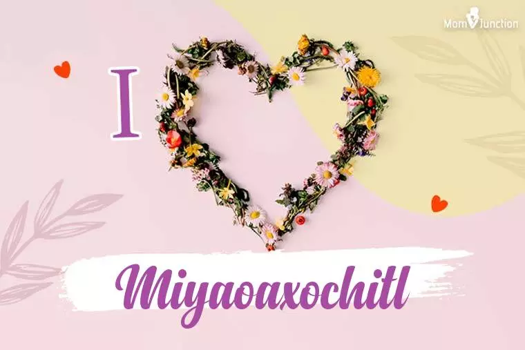 I Love Miyaoaxochitl Wallpaper