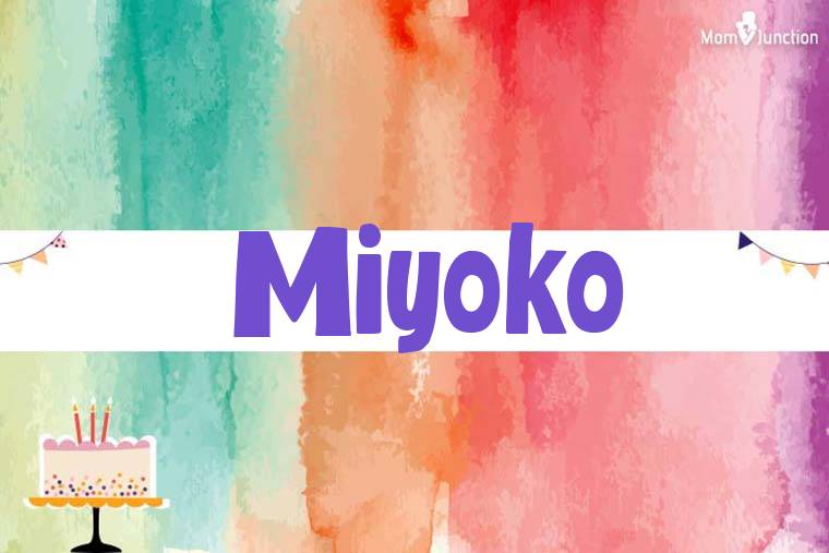 Miyoko Birthday Wallpaper