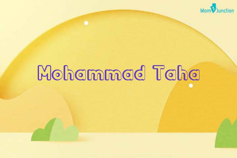 Mohammad Taha 3D Wallpaper