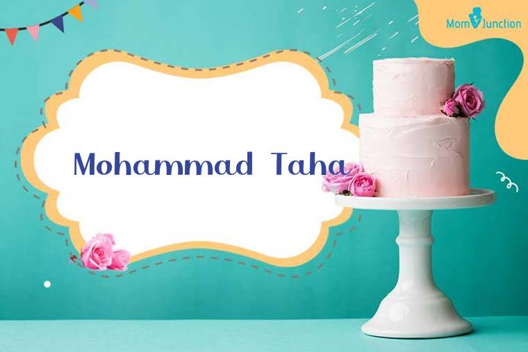 Mohammad Taha Birthday Wallpaper