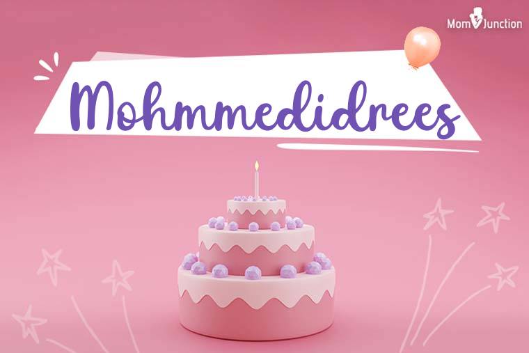 Mohmmedidrees Birthday Wallpaper