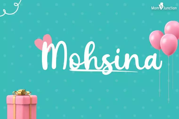 Mohsina Birthday Wallpaper