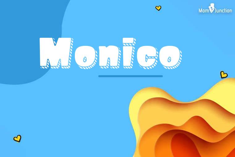 Monico 3D Wallpaper