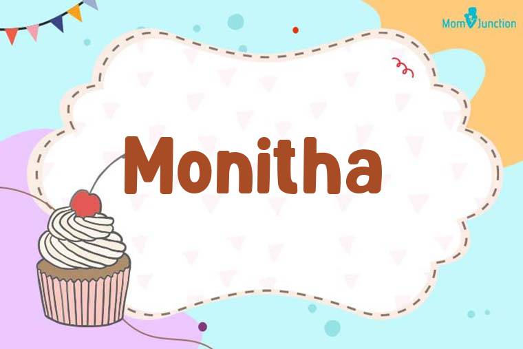Monitha Birthday Wallpaper