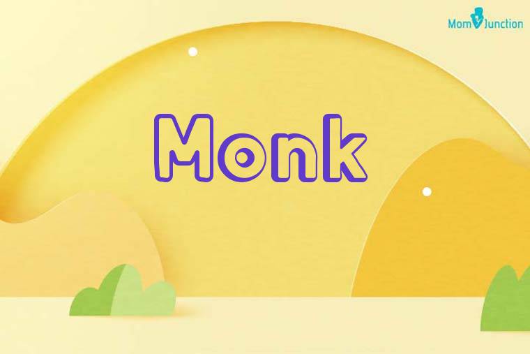 Monk 3D Wallpaper