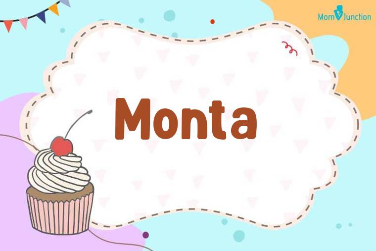 Monta Birthday Wallpaper