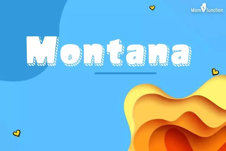 Montana 3D Wallpaper