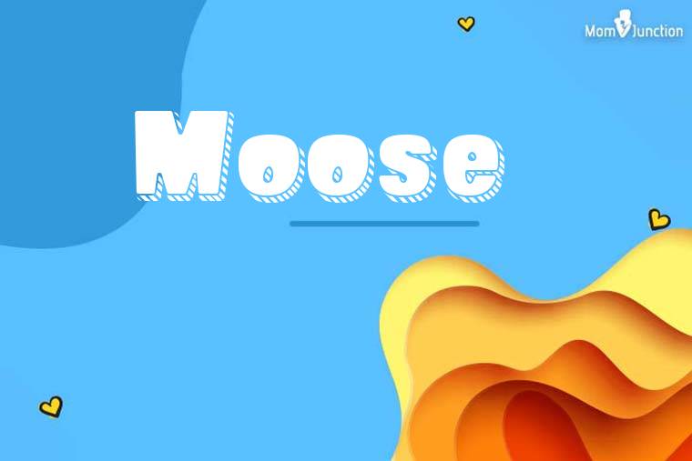 Moose 3D Wallpaper