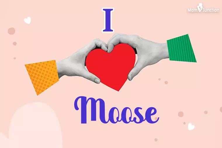 I Love Moose Wallpaper