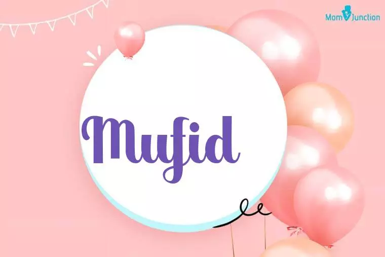 Mufid Birthday Wallpaper