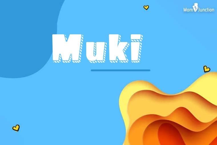 Muki 3D Wallpaper