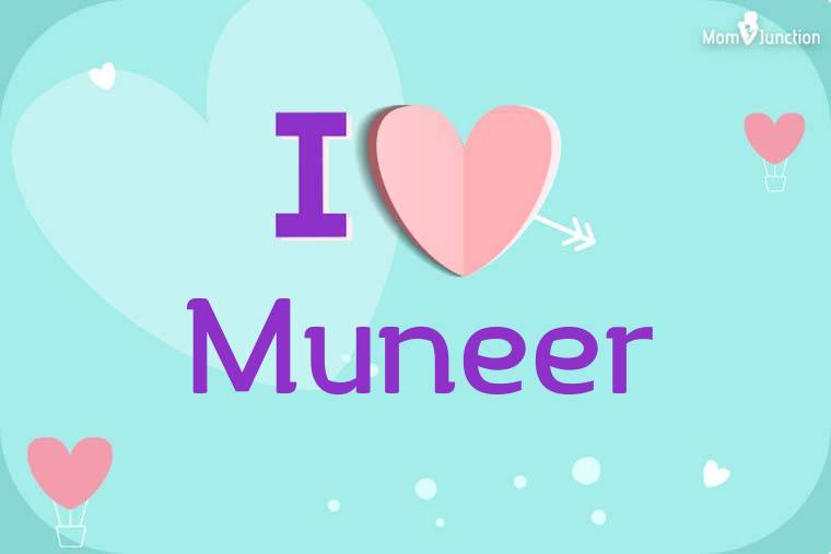 I Love Muneer Wallpaper