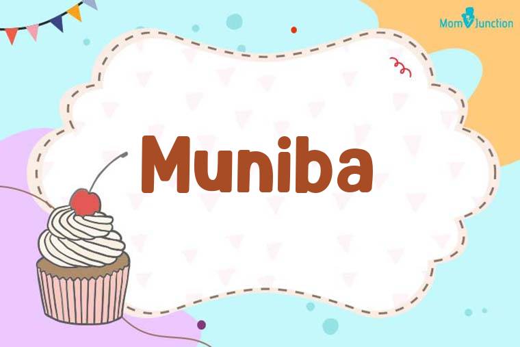 Muniba Birthday Wallpaper