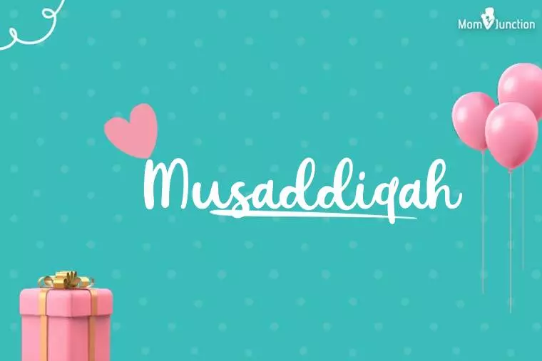 Musaddiqah Birthday Wallpaper