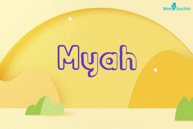 Myah 3D Wallpaper
