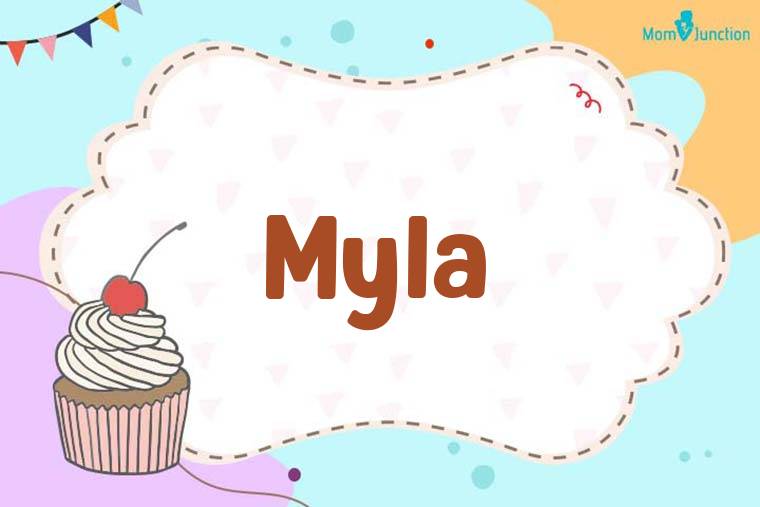 Myla Birthday Wallpaper