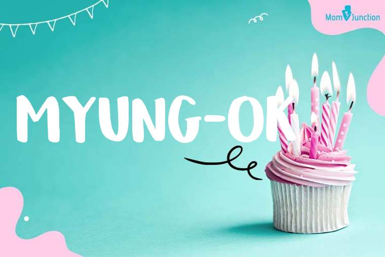 Myung-ok Birthday Wallpaper