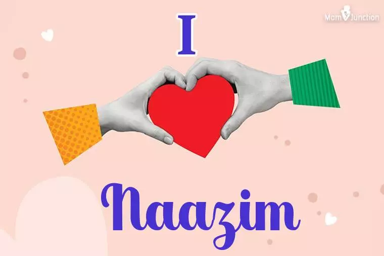 I Love Naazim Wallpaper