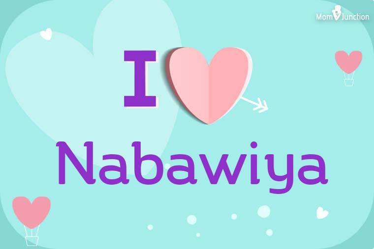 I Love Nabawiya Wallpaper