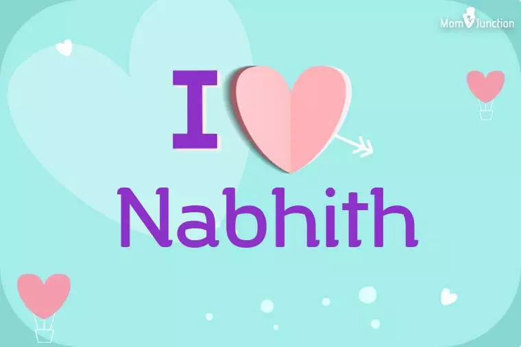 I Love Nabhith Wallpaper