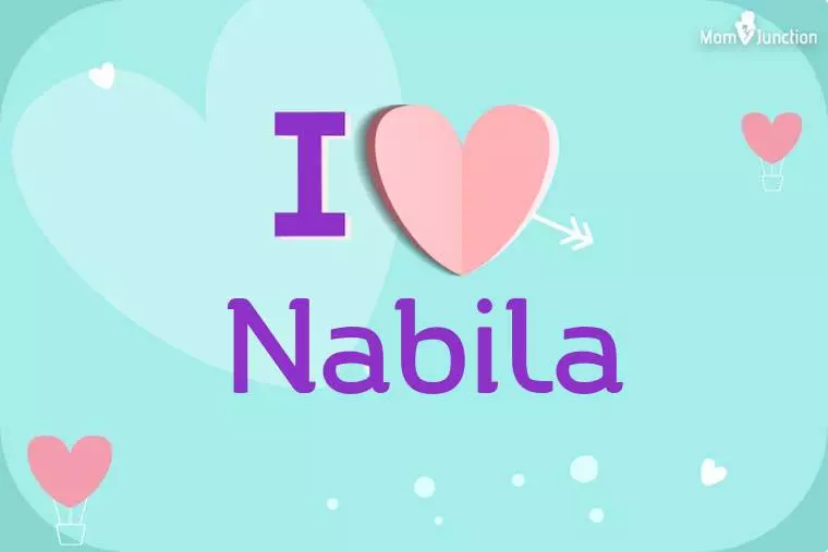 I Love Nabila Wallpaper