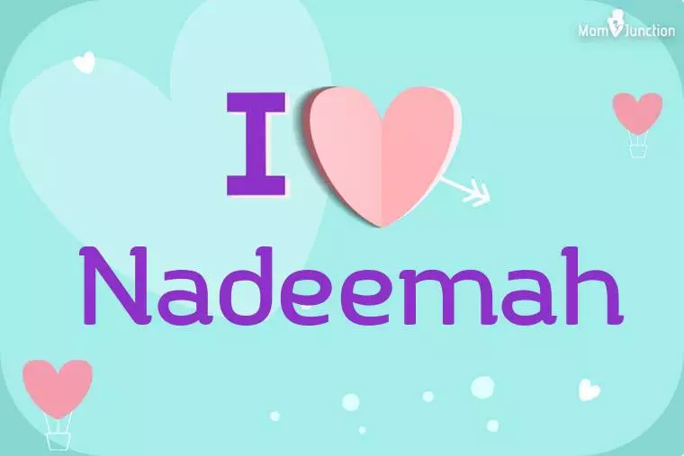 I Love Nadeemah Wallpaper