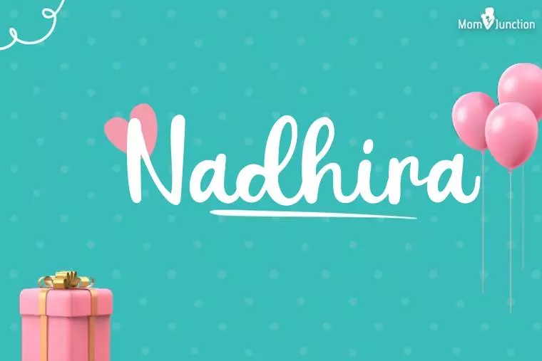 Nadhira Birthday Wallpaper