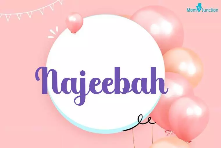 Najeebah Birthday Wallpaper