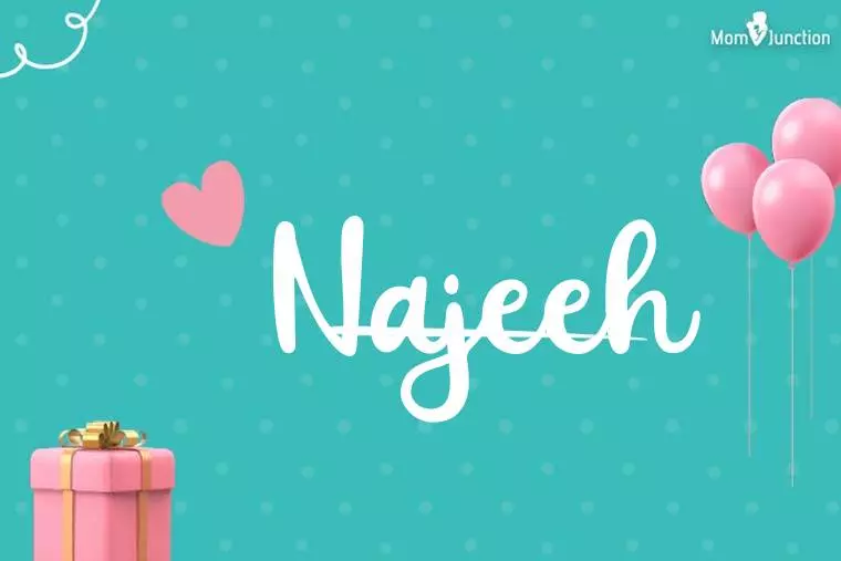 Najeeh Birthday Wallpaper