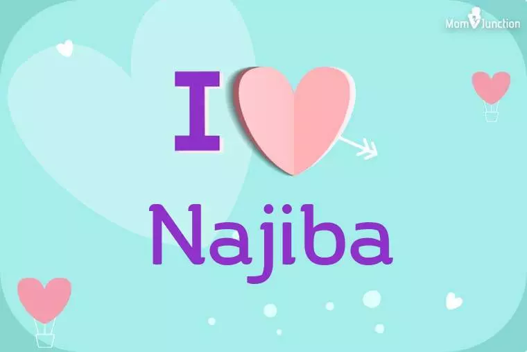 I Love Najiba Wallpaper