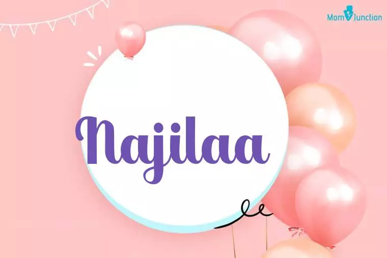 Najilaa Birthday Wallpaper