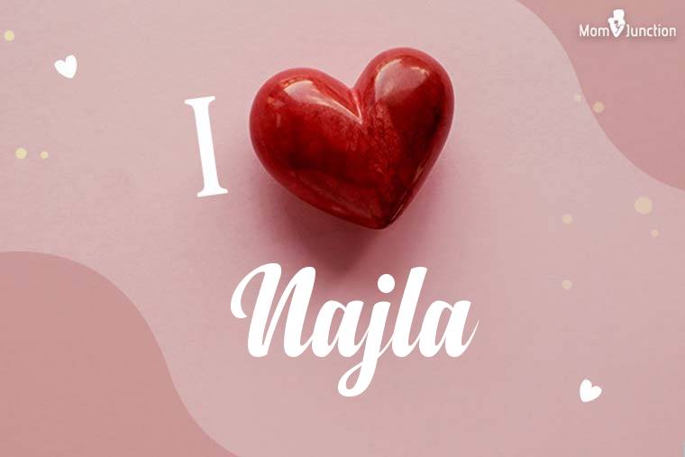I Love Najla Wallpaper