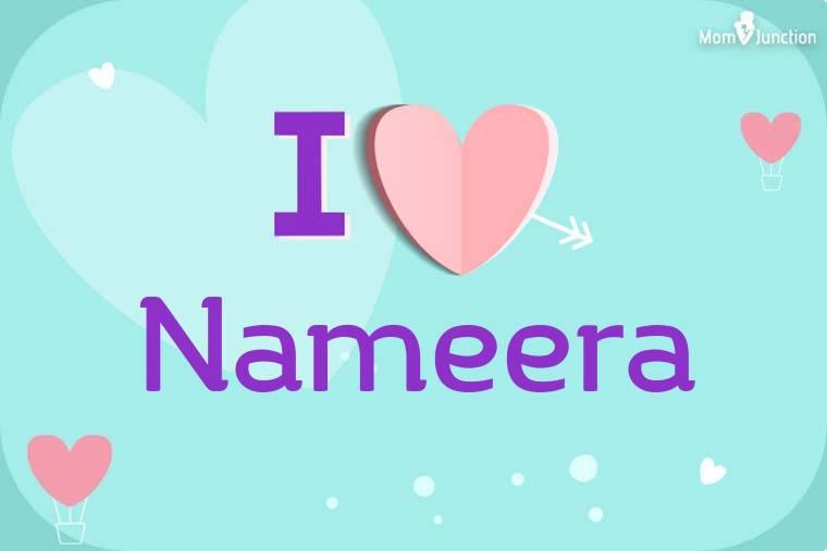 I Love Nameera Wallpaper