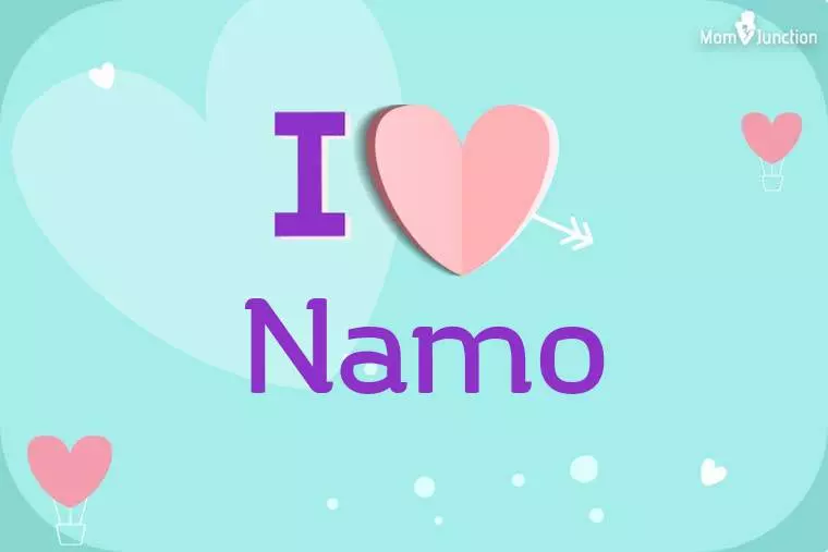 I Love Namo Wallpaper