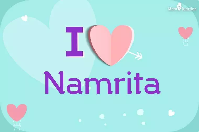I Love Namrita Wallpaper