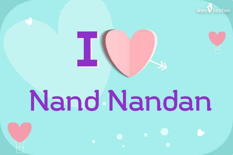 I Love Nand Nandan Wallpaper