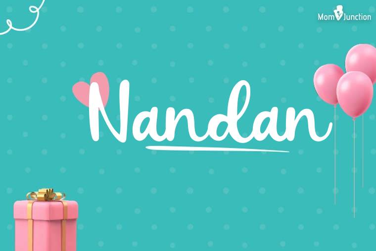 Nandan Birthday Wallpaper