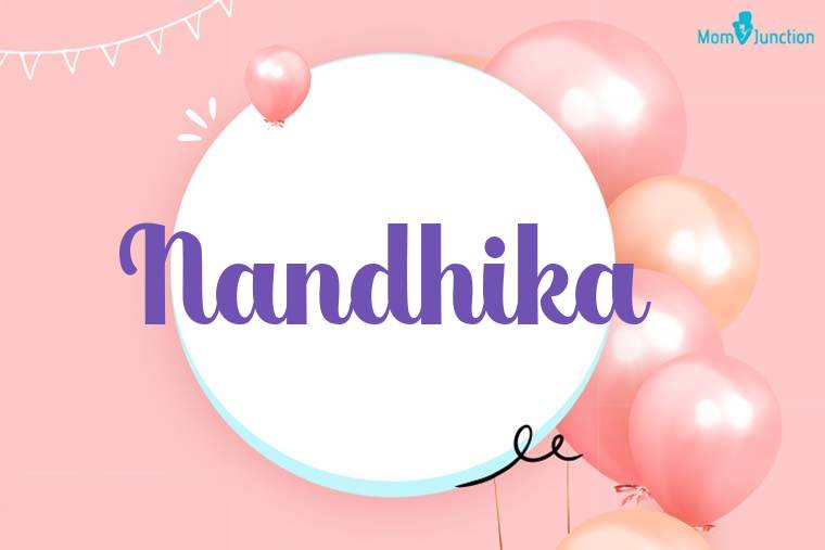Nandhika Birthday Wallpaper