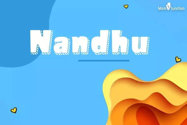 Nandhu 3D Wallpaper