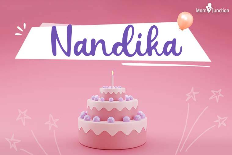 Nandika Birthday Wallpaper