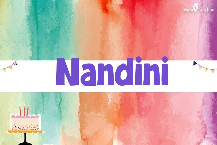 Nandini Birthday Wallpaper