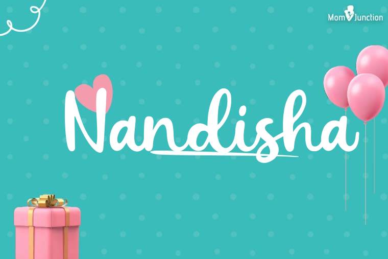Nandisha Birthday Wallpaper
