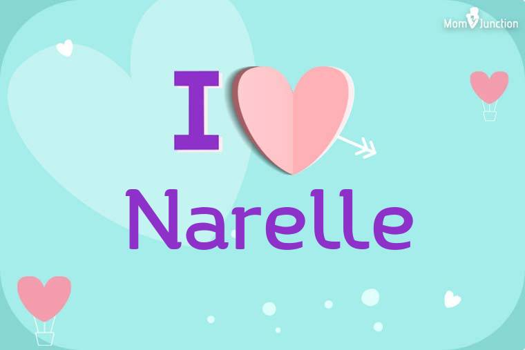 I Love Narelle Wallpaper
