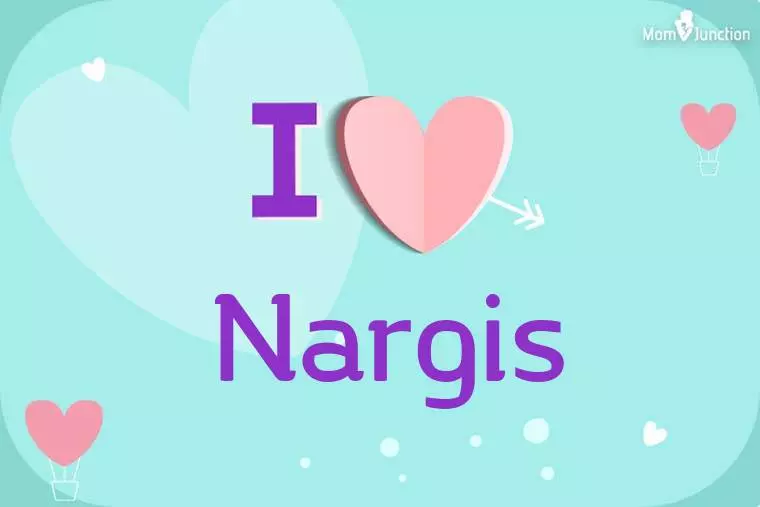 I Love Nargis Wallpaper