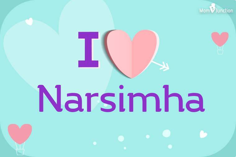 I Love Narsimha Wallpaper