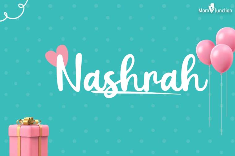 Nashrah Birthday Wallpaper